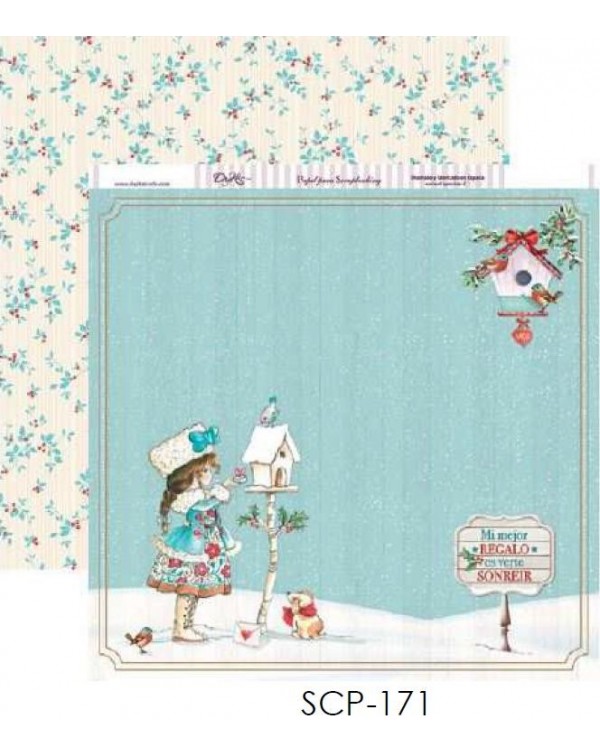 Papel doble cara DAYKA NAVIDAD SCP171