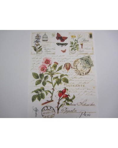 Papel decoupage 30 x 21 cm. 40 gr.